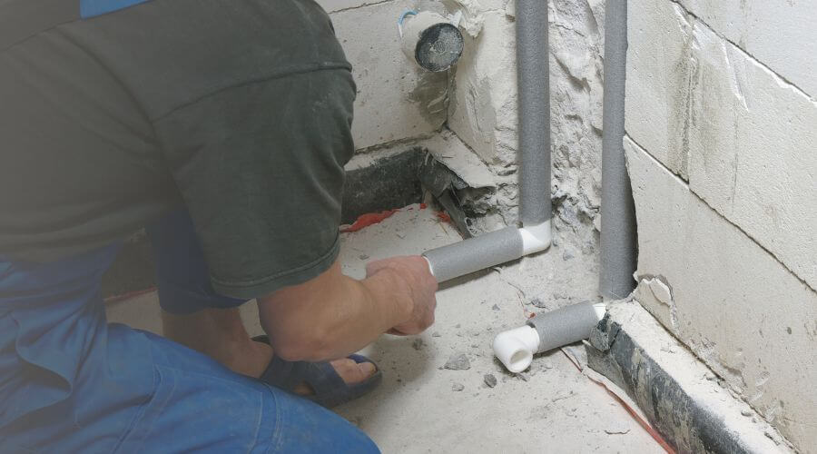 Expert burst pipe repair services in George West, TX